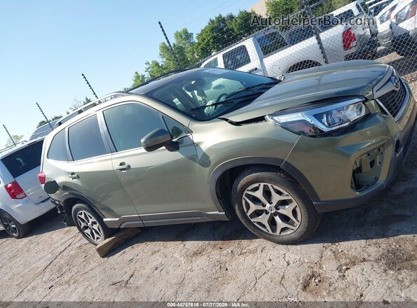 JF2SKAJC0LH528372 2020 SUBARU FORESTER Green Вид щитка приладів