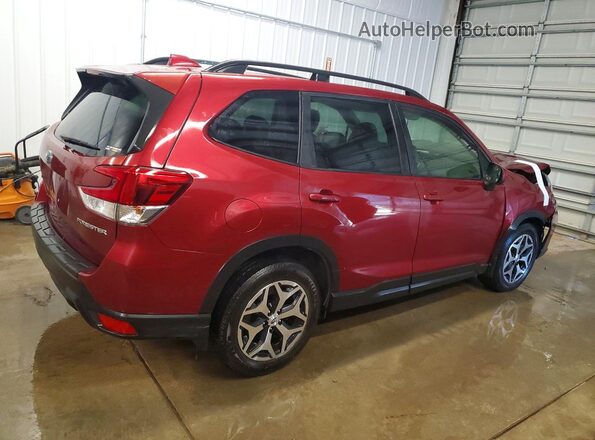 JF2SKAJC0LH552056 2020 SUBARU FORESTER Maroon უკანა მარჯვენა