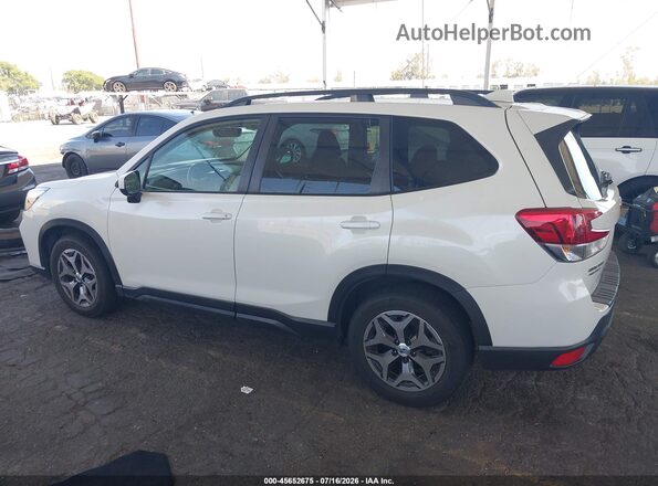 JF2SKAJC0MH527756 2021 SUBARU FORESTER White Vista interior de 360 grados