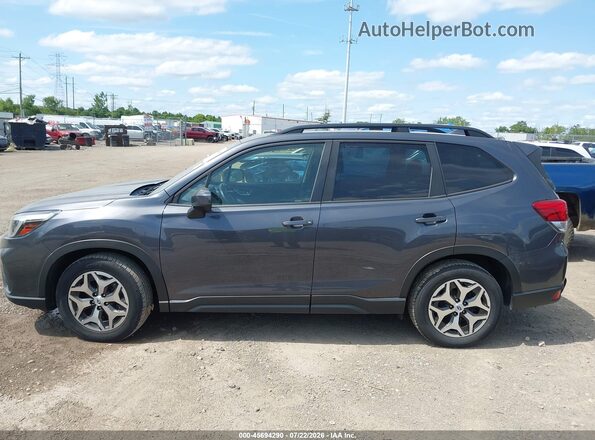 JF2SKAJC0MH567643 2021 SUBARU FORESTER Gray Սալոնի 360 աստիճան տեսք