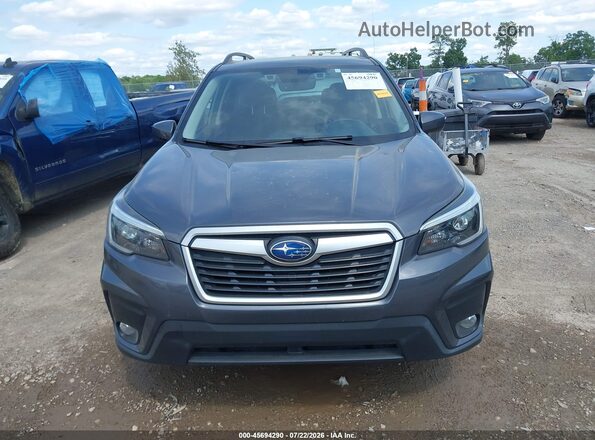 JF2SKAJC0MH567643 2021 SUBARU FORESTER Gray Սարքավորումների վահանակի տեսք