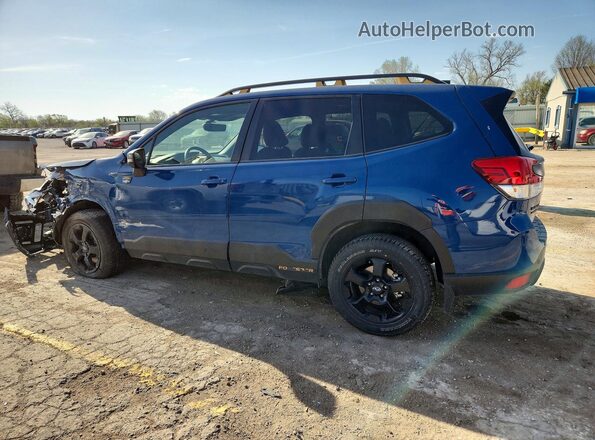 JF2SKAJC0RH530180 2024 SUBARU FORESTER Синий Задняя левая четверть