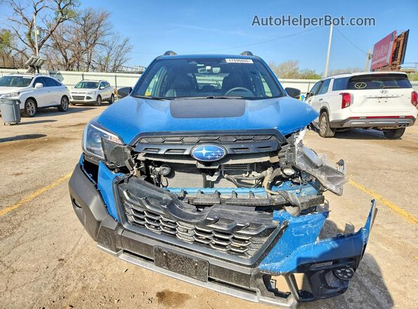 JF2SKAJC0RH530180 2024 SUBARU FORESTER Синий Вид спереди