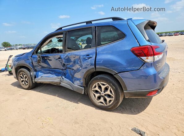 JF2SKAJC1LH488867 2020 SUBARU FORESTER Blue Trasero izquierdo