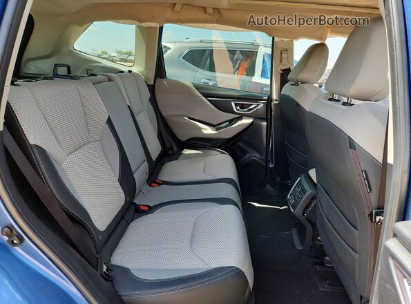 JF2SKAJC1LH488867 2020 SUBARU FORESTER Blue Vista interior trasera