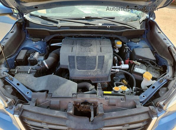 JF2SKAJC1LH488867 2020 SUBARU FORESTER Blue Vista del compartimento del motor
