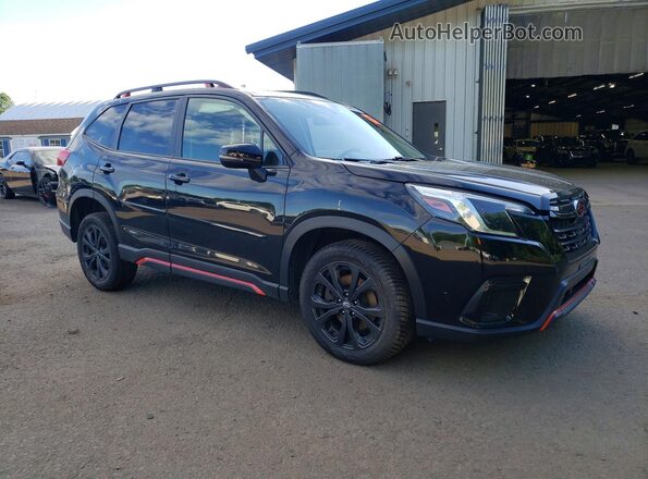 JF2SKAJC1NH426341 2022 SUBARU FORESTER Black Առջևի աջ