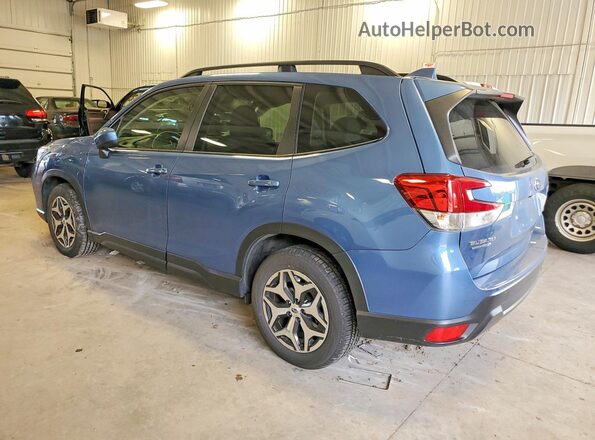 JF2SKAJC2LH516868 2020 SUBARU FORESTER Синий Задняя левая четверть