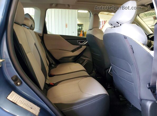 JF2SKAJC2LH516868 2020 SUBARU FORESTER Синий Вид задней части салона