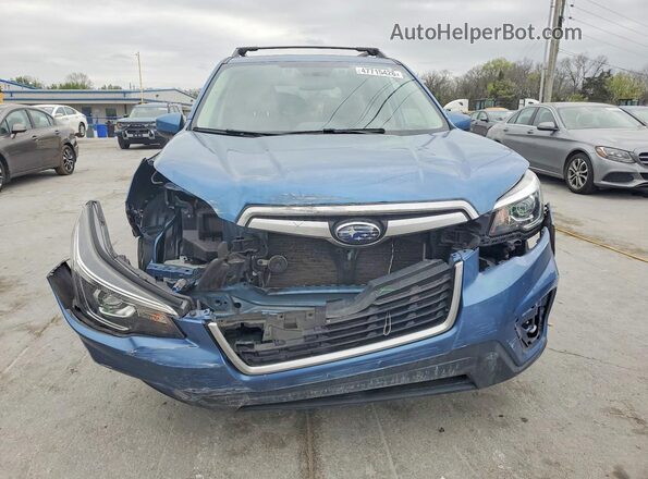 JF2SKAJC2LH523089 2020 SUBARU FORESTER Синий Вид спереди