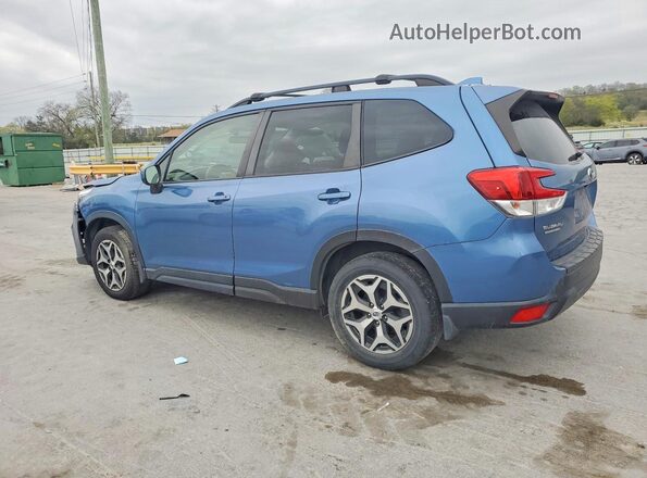 JF2SKAJC2LH523089 2020 SUBARU FORESTER Синий Задняя левая четверть