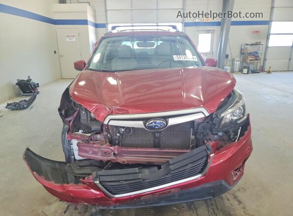 JF2SKAJC2LH530057 2020 SUBARU FORESTER Crimson Դիմացի տեսք