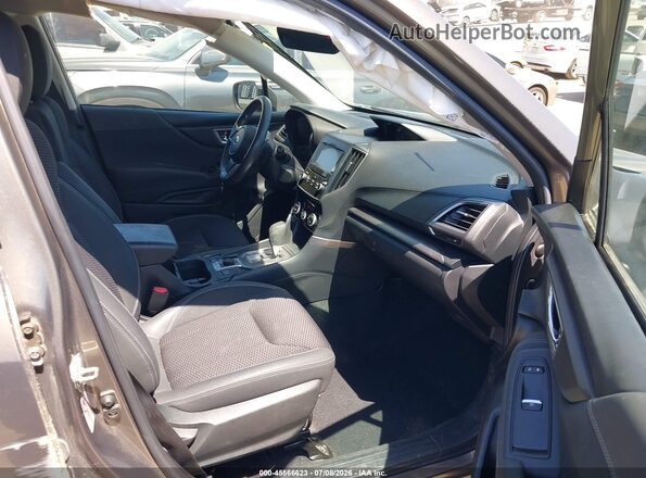 JF2SKAJC2LH538093 2020 SUBARU FORESTER Brown Front interior view