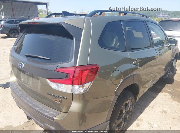 JF2SKAJC2SH402285 2025 SUBARU FORESTER Green Задня права чверть