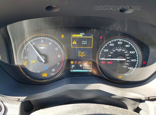 JF2SKAJC2SH406031 2025 SUBARU FORESTER Silver Widok zestawu wskaźników