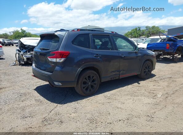 JF2SKAJC3KH508325 2019 SUBARU FORESTER Gray Հետևի աջ