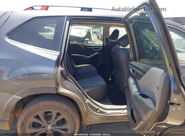 JF2SKAJC3KH508325 2019 SUBARU FORESTER Gray VIN կոդի պիտակի տեսք