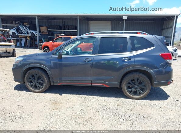 JF2SKAJC3KH508325 2019 SUBARU FORESTER Gray Սալոնի 360 աստիճան տեսք