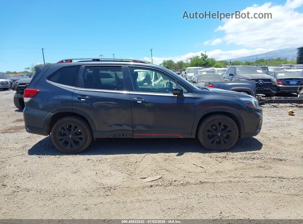 JF2SKAJC3KH508325 2019 SUBARU FORESTER Gray Սալոնի հետևի տեսք