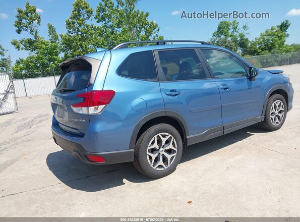 JF2SKAJC3LH464991 2020 SUBARU FORESTER Blue Tył prawy
