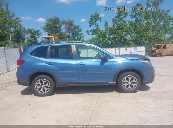 JF2SKAJC3LH464991 2020 SUBARU FORESTER Blue Widok zestawu wskaźników