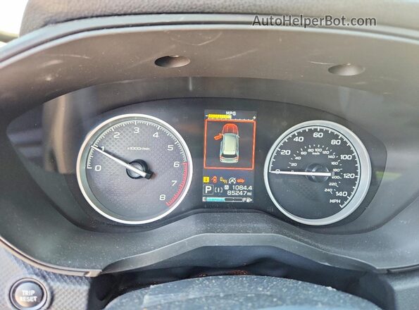 JF2SKAJC3MH514175 2021 SUBARU FORESTER Gray Instrument cluster view