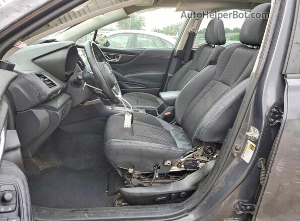 JF2SKAJC3MH559195 2021 SUBARU FORESTER Charcoal Vista interior delantera