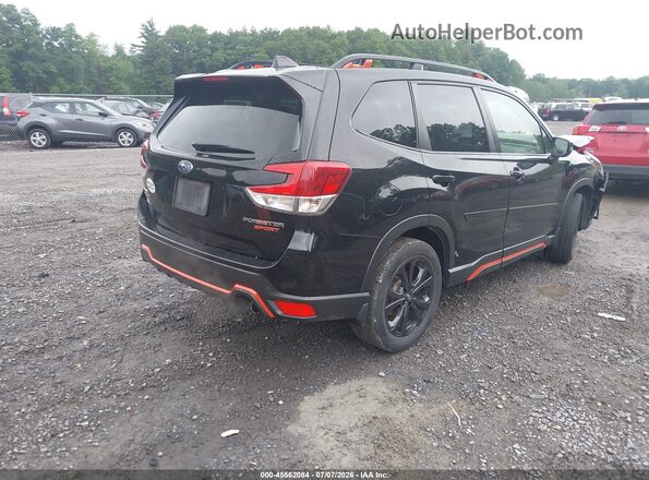 JF2SKAJC3NH517692 2022 SUBARU FORESTER Black Tył prawy