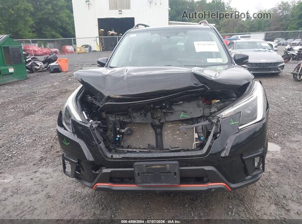 JF2SKAJC3NH517692 2022 SUBARU FORESTER Black 