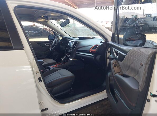 JF2SKAJC4KH542032 2019 SUBARU FORESTER White Widok wnętrza z przodu