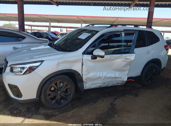 JF2SKAJC4KH542032 2019 SUBARU FORESTER White Widok z przodu