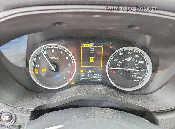 JF2SKAJC4LH422149 2020 SUBARU FORESTER Серебряный Вид щитка приборов