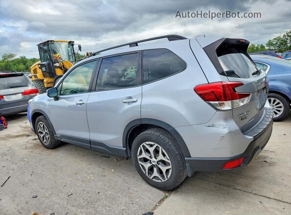JF2SKAJC4LH422149 2020 SUBARU FORESTER Серебряный Задняя левая четверть