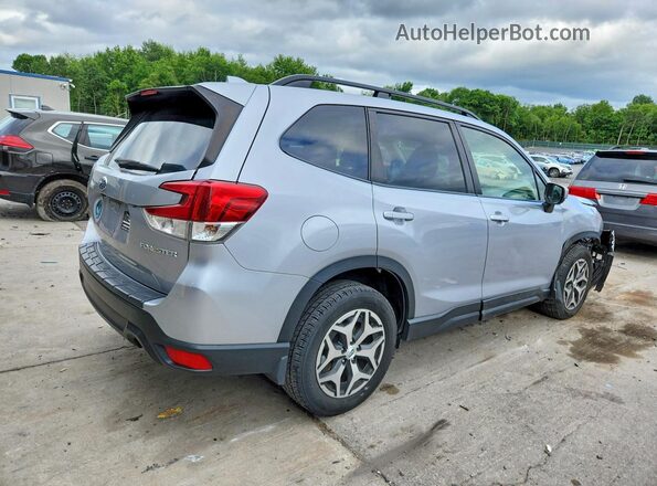 JF2SKAJC4LH422149 2020 SUBARU FORESTER Серебряный Задняя правая четверть