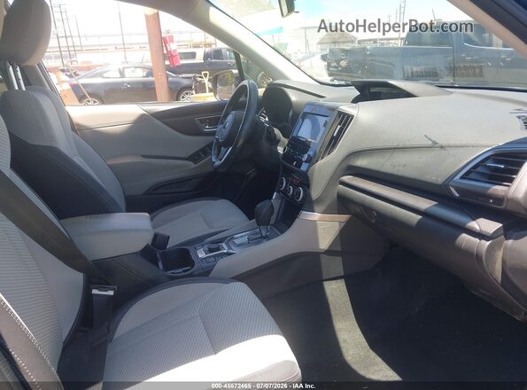 JF2SKAJC4LH608550 2020 SUBARU FORESTER Blue Vista interior delantera