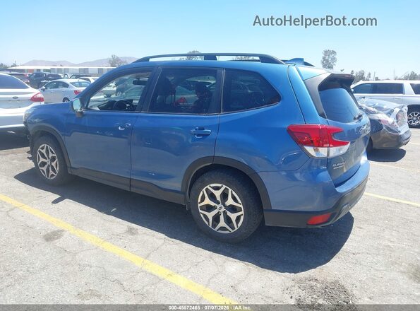 JF2SKAJC4LH608550 2020 SUBARU FORESTER Blue Trasero izquierdo