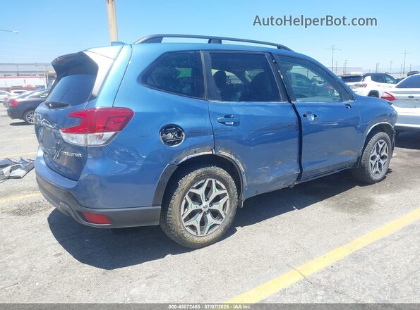 JF2SKAJC4LH608550 2020 SUBARU FORESTER Blue Trasero derecho