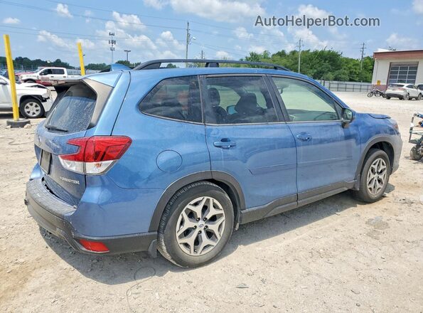 JF2SKAJC4MH554605 2021 SUBARU FORESTER Blue Rear right