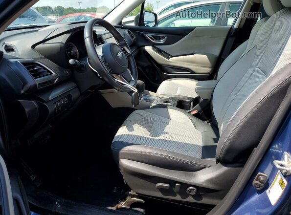 JF2SKAJC4MH554605 2021 SUBARU FORESTER Blue Front interior view