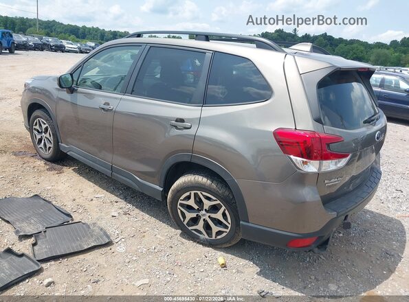 JF2SKAJC4MH584672 2021 SUBARU FORESTER Tan Հետևի ձախ