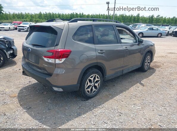 JF2SKAJC4MH584672 2021 SUBARU FORESTER Tan Հետևի աջ