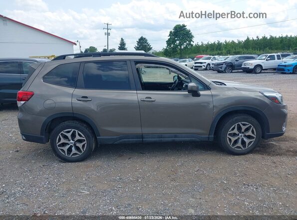 JF2SKAJC4MH584672 2021 SUBARU FORESTER Tan Սալոնի հետևի տեսք