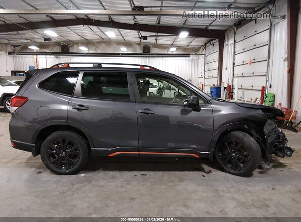 JF2SKAJC4PH520085 2023 SUBARU FORESTER Gray სალონის 360-გრადუსიანი ხედი