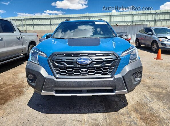 JF2SKAJC4RH527248 2024 SUBARU FORESTER Blue Vista frontal