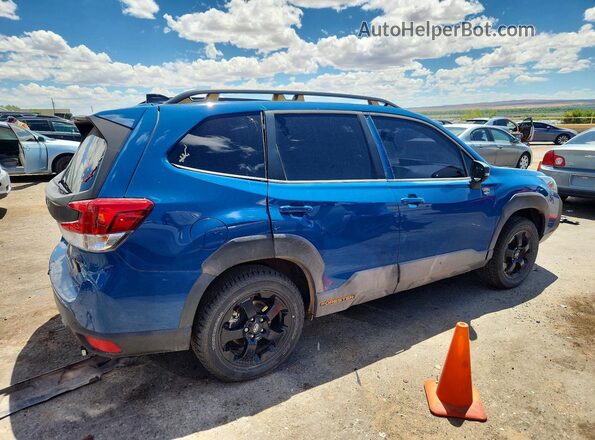 JF2SKAJC4RH527248 2024 SUBARU FORESTER Blue Trasero derecho