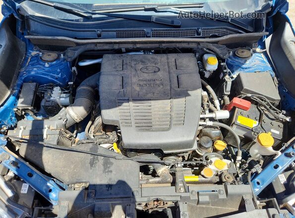 JF2SKAJC4RH527248 2024 SUBARU FORESTER Blue Vista del compartimento del motor