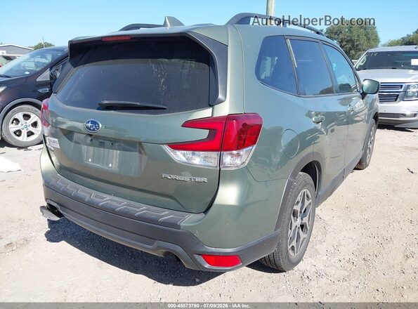 JF2SKAJC5LH402802 2020 SUBARU FORESTER Зеленый Задняя правая четверть