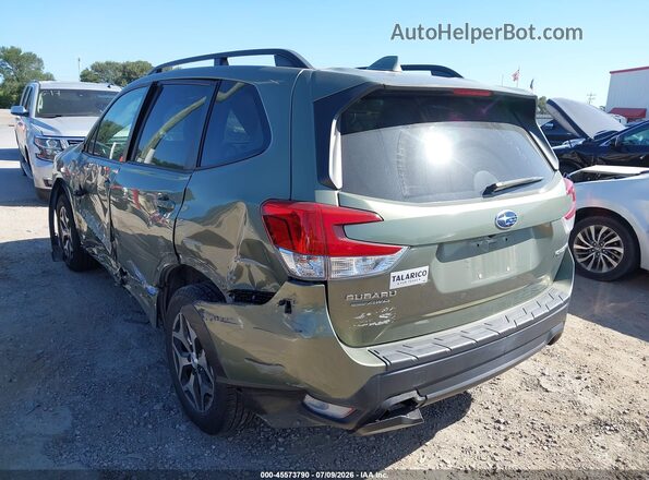 JF2SKAJC5LH402802 2020 SUBARU FORESTER Зеленый Задняя левая четверть