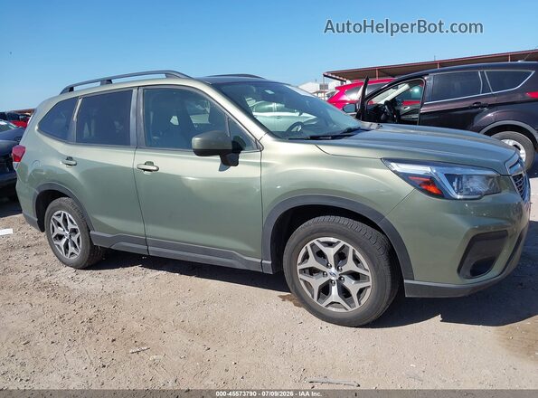 JF2SKAJC5LH402802 2020 SUBARU FORESTER Зеленый Вид задней части салона