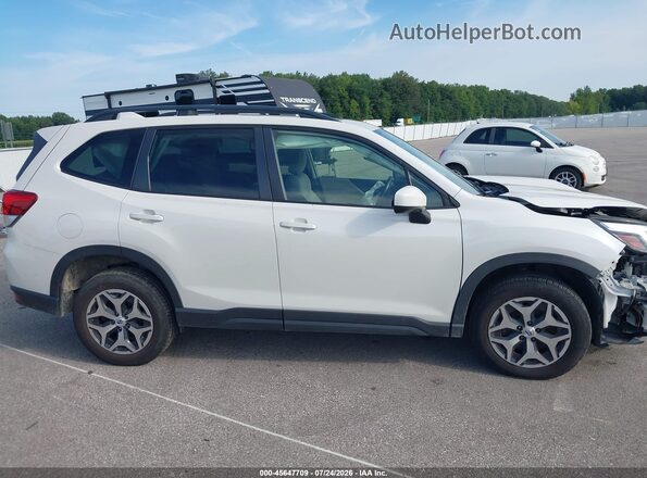 JF2SKAJC5LH538878 2020 SUBARU FORESTER White Widok wnętrza 360 stopni